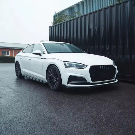 Lame avant splitter de pare-chocs pour Audi A5, S5 B9 (2016 à 2020), vue 3