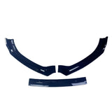 Lame avant splitter de pare-chocs pour Audi A6, S6 C7 restylée (2014 à 2018), vue 8