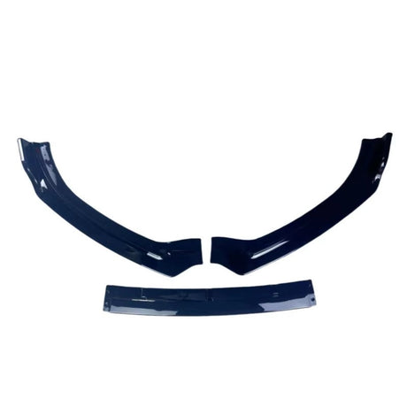 Lame avant splitter de pare-chocs pour Audi A6, S6 C7 restylée (2014 à 2018), vue 8
