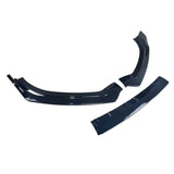 Lame avant splitter de pare-chocs pour Audi A6, S6 C7 restylée (2014 à 2018), vue 9