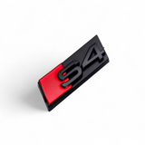 Logo de calandre S4 noir pour Audi (Black Edition)