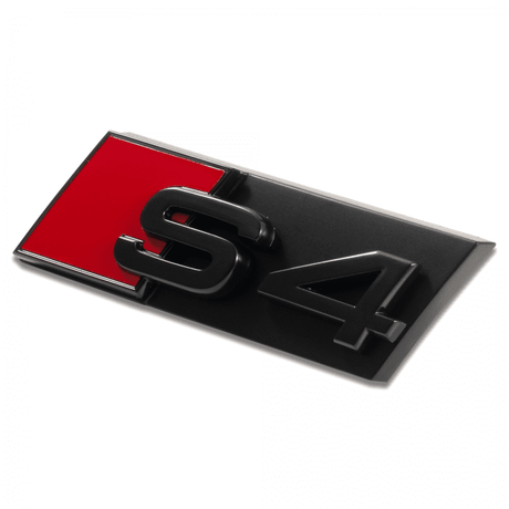 Logo de calandre S4 noir pour Audi (Black Edition), vue 2