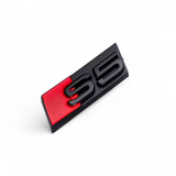 Logo de calandre S5 noir pour Audi (Black Edition)