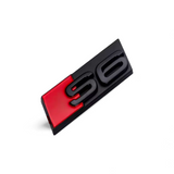 Logo de calandre S6 noir pour Audi (Black Edition), vue 2