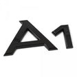 Logo de coffre A1 noir pour Audi (Black Edition)
