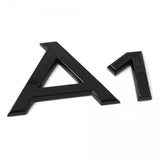 Logo de coffre A1 noir pour Audi (Black Edition)