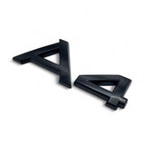 Logo de coffre A4 noir pour Audi (Black Edition), ancien modèle