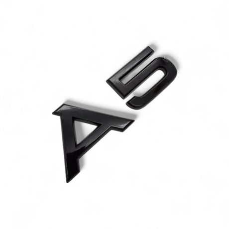 Logo de coffre A5 noir pour Audi (Black Edition), vue 2