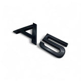 Logo de coffre A5 noir pour Audi (Black Edition), vue 3