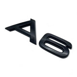 Logo de coffre A6 noir pour Audi (Black Edition), vue 2