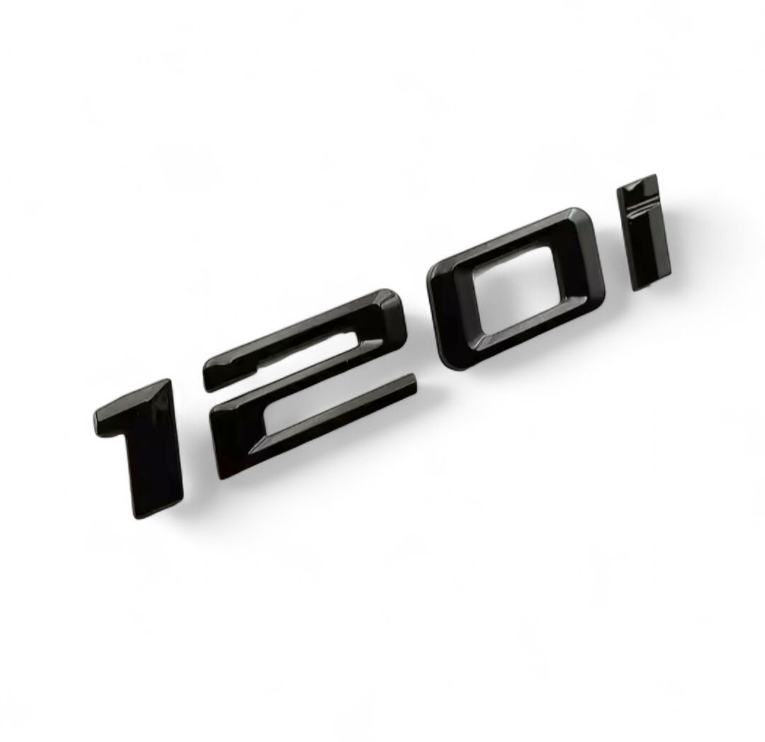 Logo de coffre noir badge pour BMW Série 1 (E81, F20), vue 4