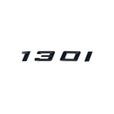 Logo de coffre noir badge pour BMW Série 1 (E81, F20), 130i