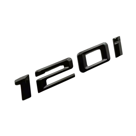 Logo de coffre noir badge pour BMW Série 1 (E81, F20), vue 9