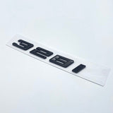 Logo de coffre noir badge pour BMW Série 3 (E36, E46, E92, F30)