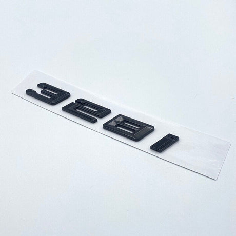 Logo de coffre noir badge pour BMW Série 3 (E36, E46, E92, F30)
