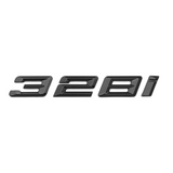 Logo de coffre noir badge pour BMW Série 3 (E36, E46, E92, F30), 328i