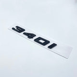 Logo de coffre noir badge pour BMW Série 3 (E36, E46, E92, F30), 340i
