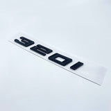 Logo de coffre noir badge pour BMW Série 3 (E36, E46, E92, F30), vue 9