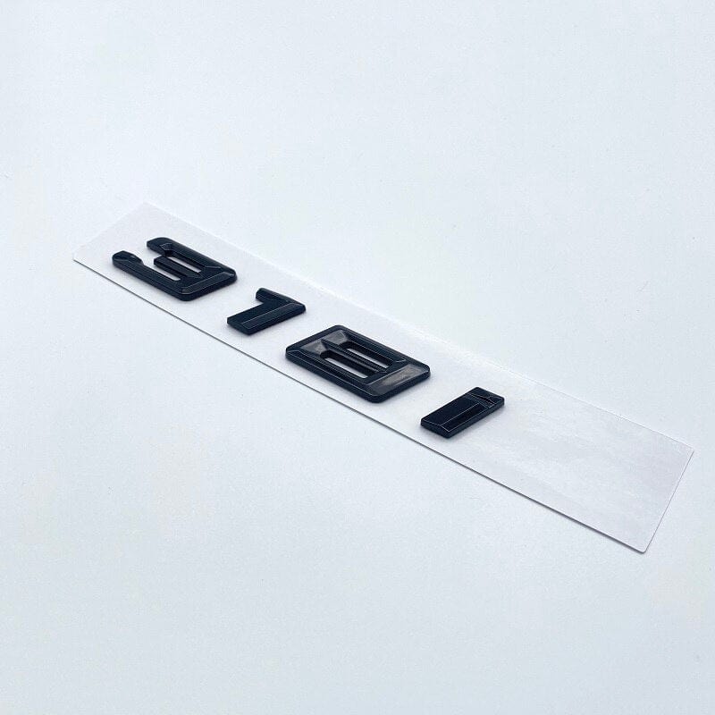 Logo de coffre noir badge pour BMW Série 3 (E36, E46, E92, F30), vue 11