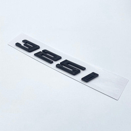 Logo de coffre noir badge pour BMW Série 3 (E36, E46, E92, F30), vue 13