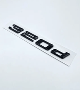 Logo de coffre noir badge pour BMW Série 3 (E36, E46, E92, F30), vue 21
