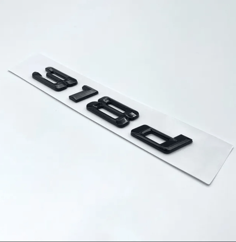 Logo de coffre noir badge pour BMW Série 3 (E36, E46, E92, F30), vue 23