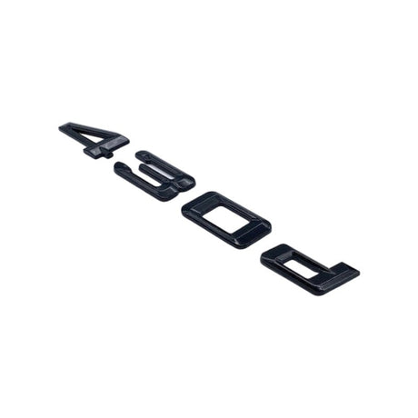 Logo de coffre noir badge pour BMW Série 4 F32, 430d
