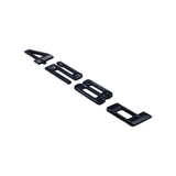 Logo de coffre noir badge pour BMW Série 4 F32, vue 5