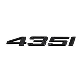 Logo de coffre noir badge pour BMW Série 4 F32, 435i