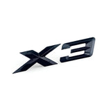 Logo de coffre noir badge pour BMW X3 xDrive
