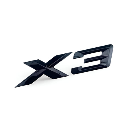 Logo de coffre noir badge pour BMW X3 xDrive