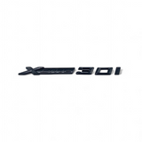 Logo de coffre noir badge pour BMW X3 xDrive, xDrive 30i