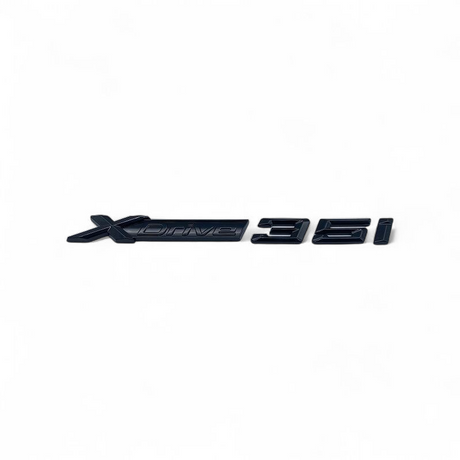Logo de coffre noir badge pour BMW X3 xDrive, xDrive 35i