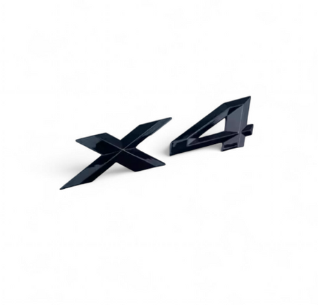 Logo de coffre noir badge pour BMW X4 xDrive