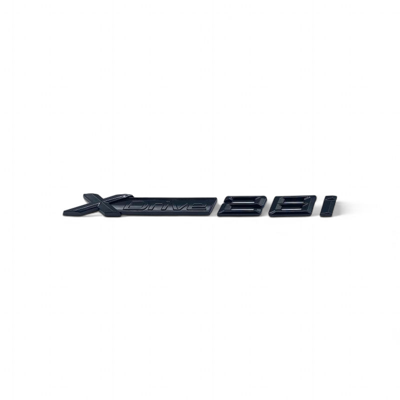 Logo de coffre noir badge pour BMW X4 xDrive, xDrive 28i