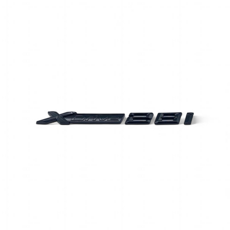 Logo de coffre noir badge pour BMW X4 xDrive, xDrive 28i