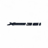Logo de coffre noir badge pour BMW X4 xDrive, xDrive 35i