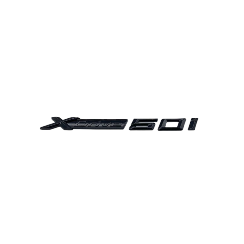 Logo de coffre noir badge pour BMW X6 xDrive, vue 7