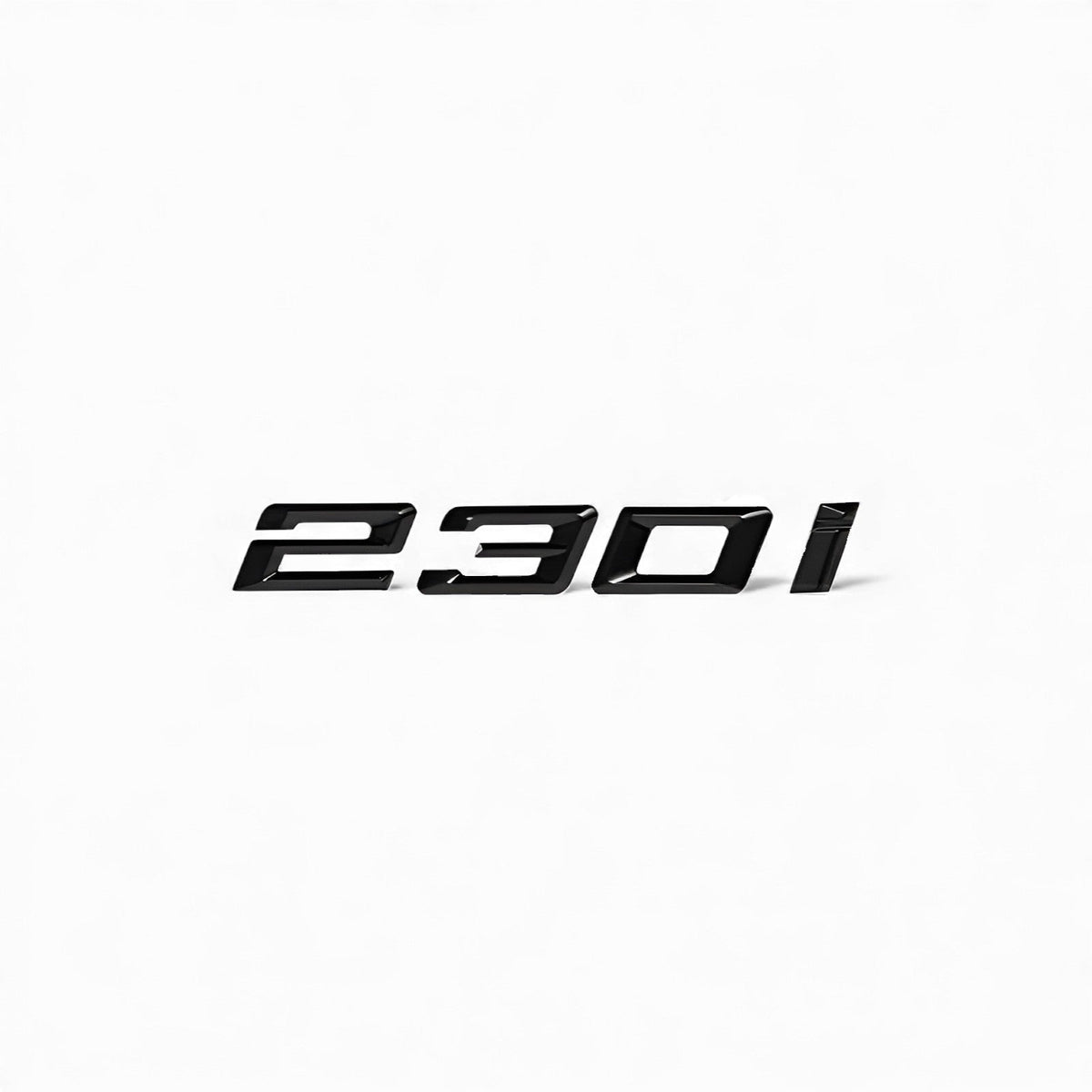 Logo de coffre noir badge de motorisation pour BMW Série 2 F22, 230i