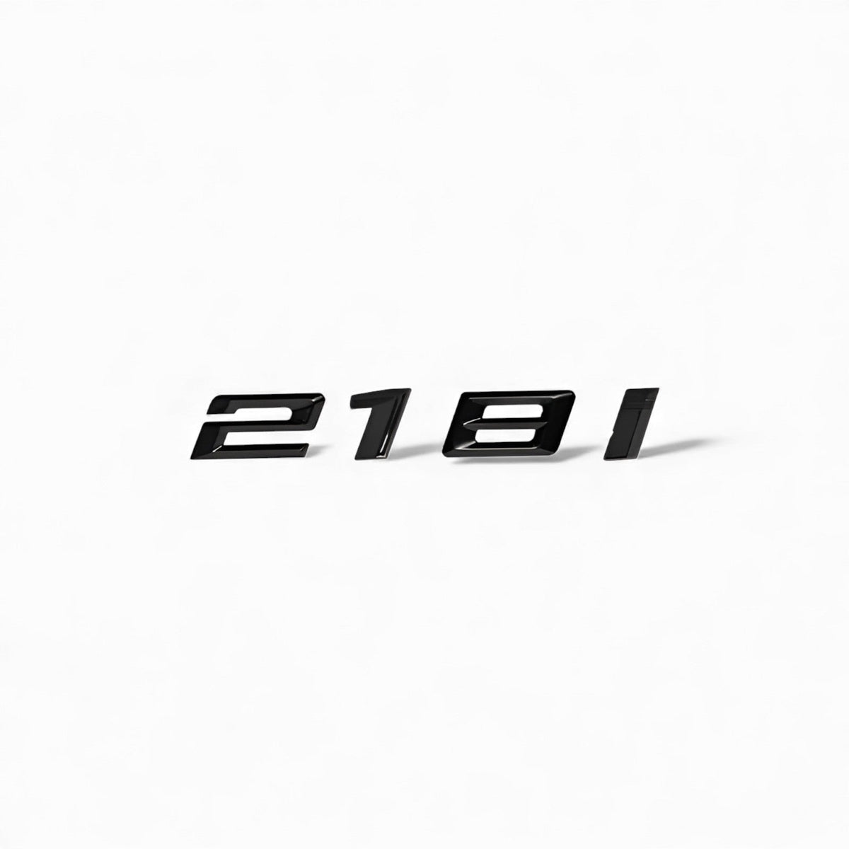 Logo de coffre noir badge de motorisation pour BMW Série 2 F22, 218i