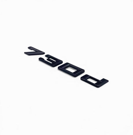 Logo de coffre noir badges pour BMW Série 7 (E38, E65, F01), 730d