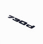 Logo de coffre noir badges pour BMW Série 7 (E38, E65, F01), 730d