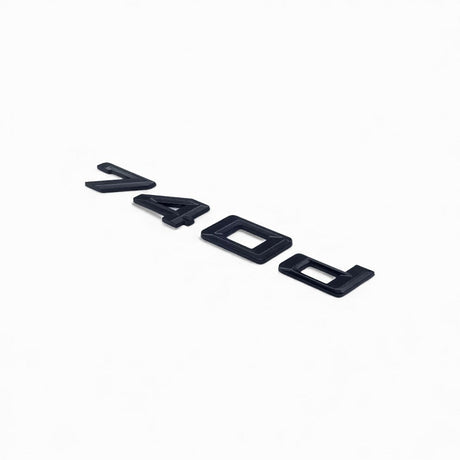 Logo de coffre noir badges pour BMW Série 7 (E38, E65, F01), 740d