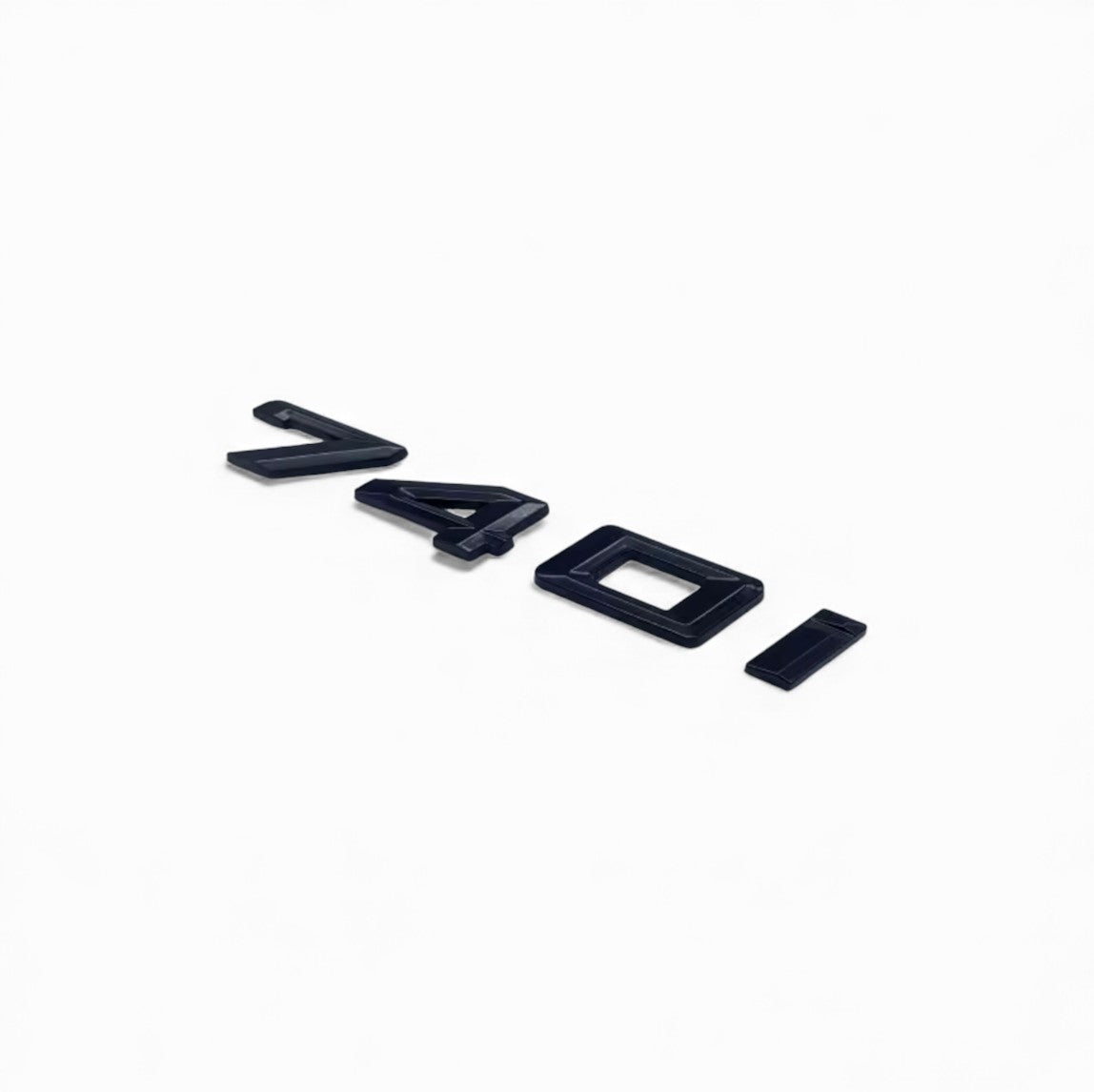 Logo de coffre noir badges pour BMW Série 7 (E38, E65, F01), 740i