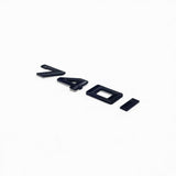 Logo de coffre noir badges pour BMW Série 7 (E38, E65, F01), 740i