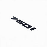 Logo de coffre noir badges pour BMW Série 7 (E38, E65, F01), 750i