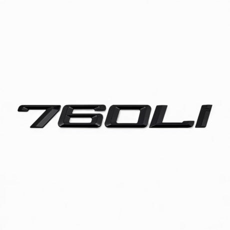 Logo de coffre noir badges pour BMW Série 7 (E38, E65, F01), vue 11