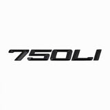 Logo de coffre noir badges pour BMW Série 7 (E38, E65, F01), vue 13