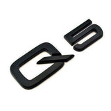 Logo de coffre Q5 noir pour Audi (Black Edition)