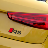Logo de coffre Q5 noir pour Audi (Black Edition), vue 5